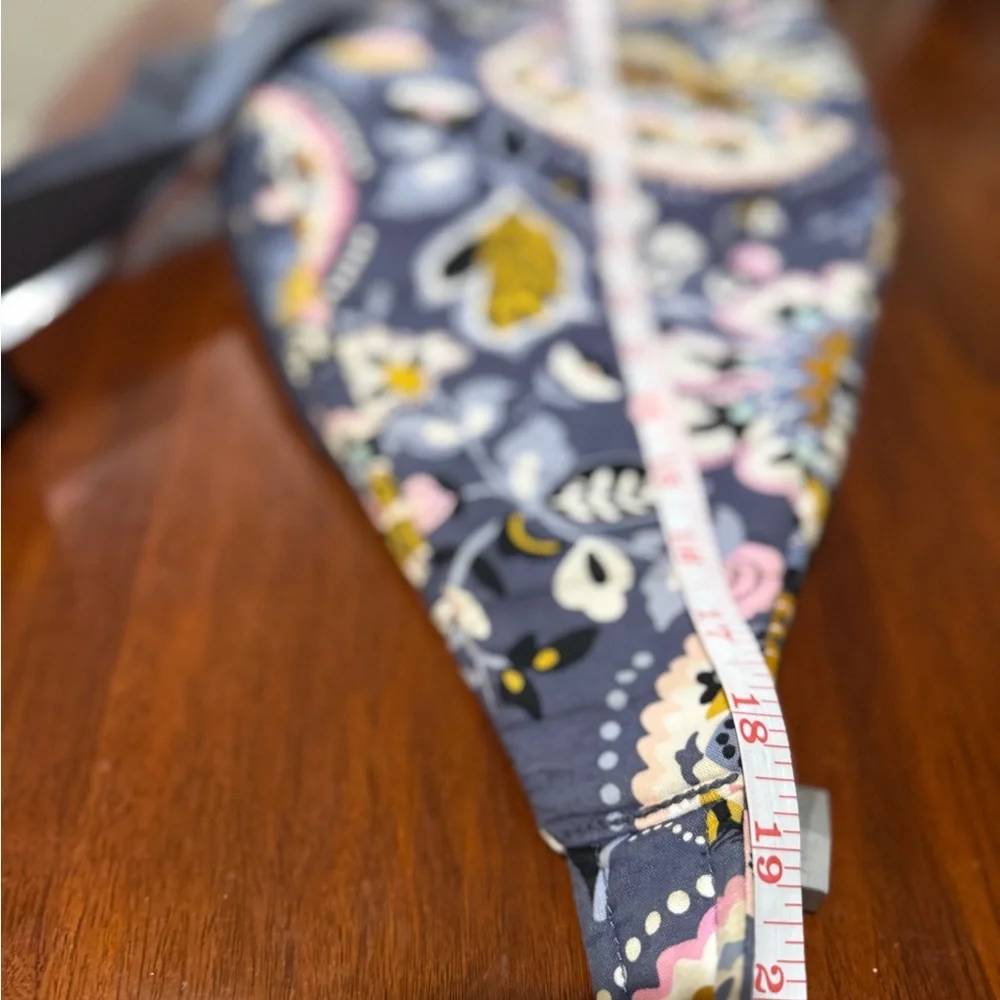 Vera Bradley Floral and Bee Patterned Sling Bag